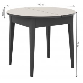 Стеклянный стол DikLine MR100