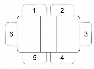 Стеклянный стол Инфинити 900