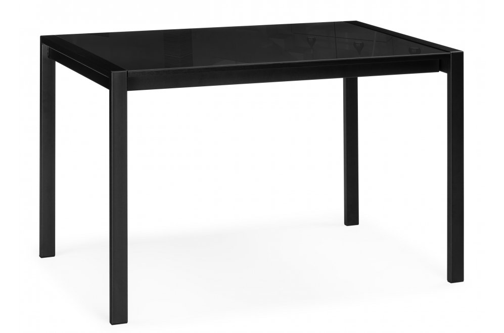 Стеклянный стол Линдисфарн 120(170)х80х75 черный — купить в Москве по ...