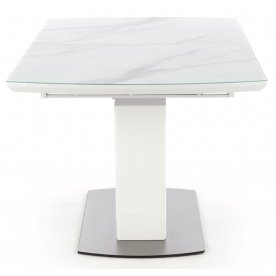 Стеклянный стол Blanco 160-200/90/76