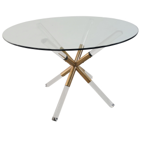 Стеклянный стол Брайт