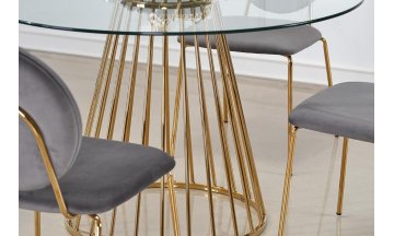 Стеклянный стол Liverpool 120/75