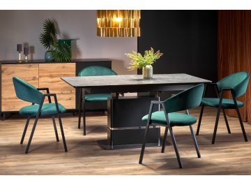 Стеклянный стол Martin 160-200/90/75