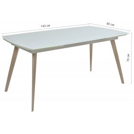 Стеклянный стол Eliot