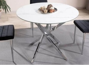 Стеклянный стол Agis 90