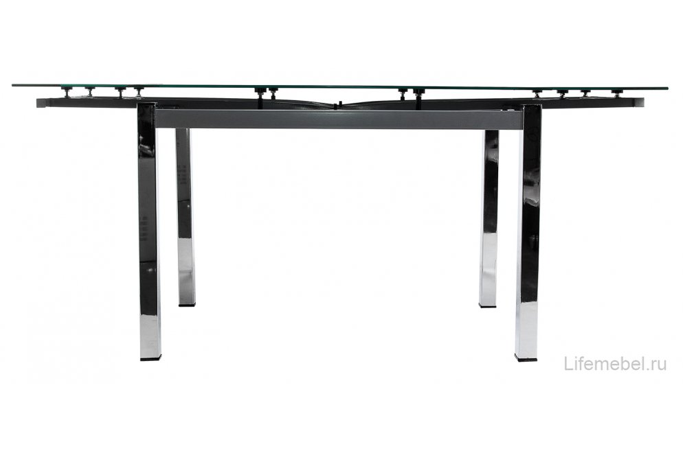 Стол раскладной Kvadro 110 черный