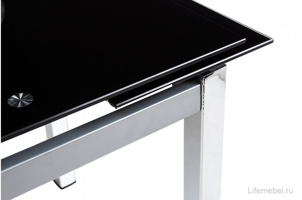 Стол раскладной Kvadro 110 черный
