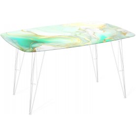 Стеклянный стол SHT-TU10/TT32 118/77