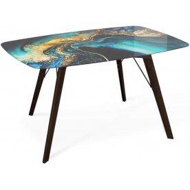 Стеклянный стол SHT-TU9-2/TT32 118/77