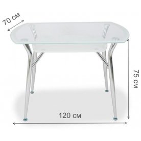 Стеклянный стол S605 120