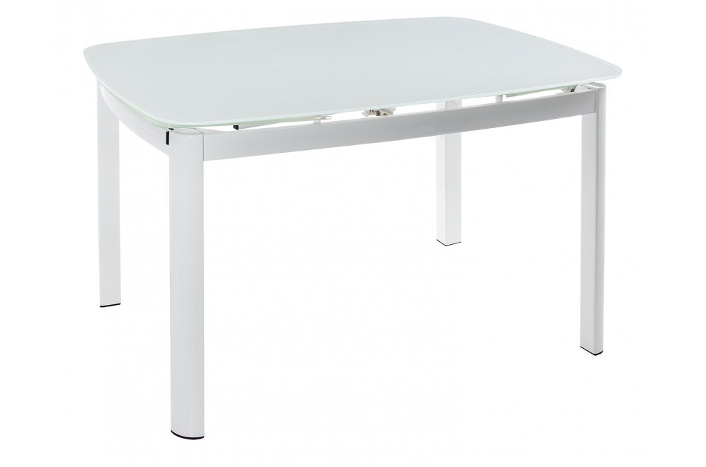 Стол стеклянный DT6236B раскладной super white