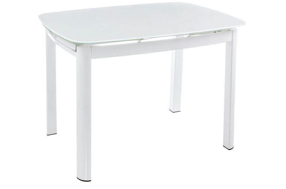 Стол стеклянный DT6236C раскладной super white