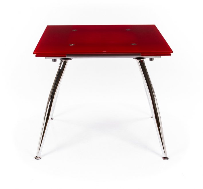 Стеклянный стол ТВ005 красный