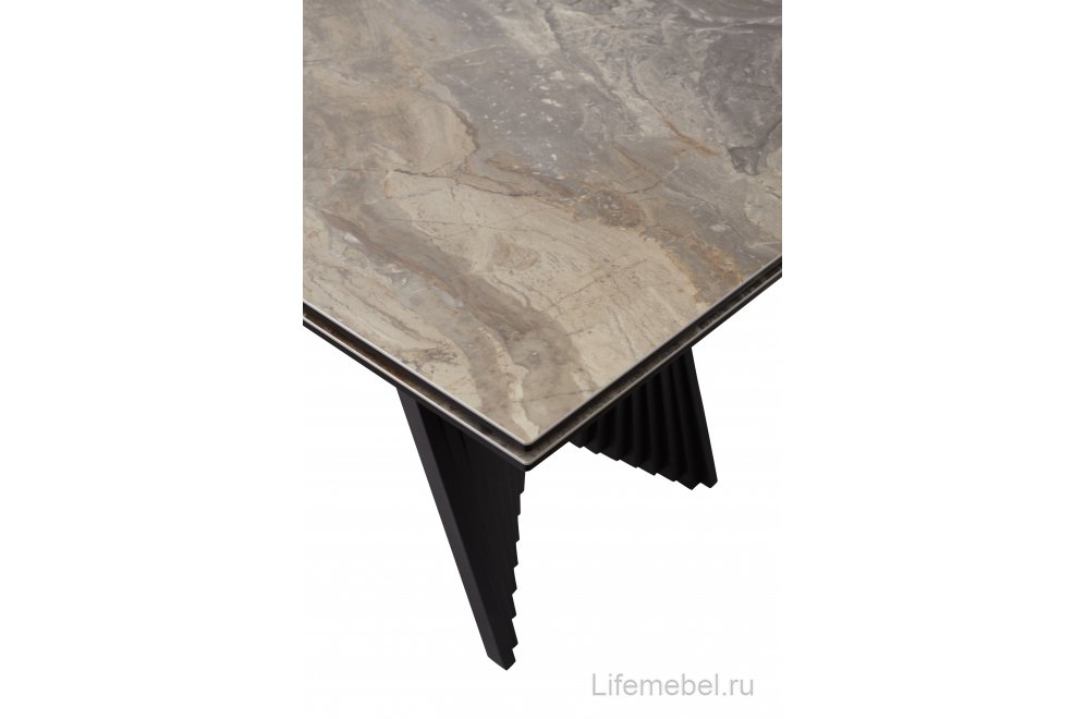 Стол Ivar Marbles KL-80 серый мрамор