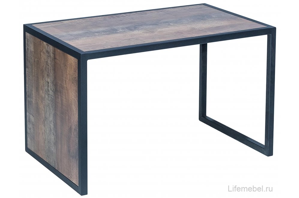 Приставной столик Leset Бриг чёрный / гранж