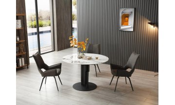 Керамический стол Линада белый