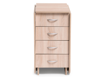 Обеденный стол Глория 606 М с ящиками дуб сонома