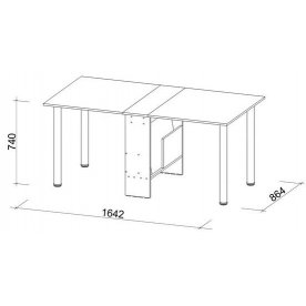 Стол-книжка СтК22