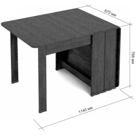 Стол-книжка СКР-17-Р 2400
