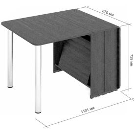 Стол-книжка СКР-6-Р