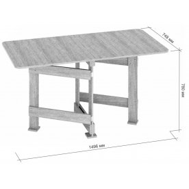 Стол-книжка СКР-9-Р