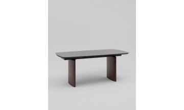 Керамический стол Астарта раскладной 180(260)x90 темная