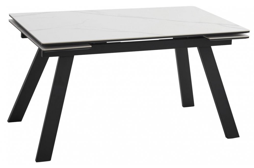 Керамический стол Морис-2 белый мрамор