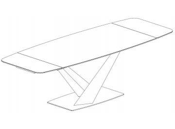 Керамический стол Toledo