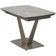matt latte stone solid ceramic / taupe
