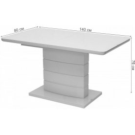 Стол на тумбе Alta 140