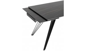 Керамический стол Пинта керамика темная