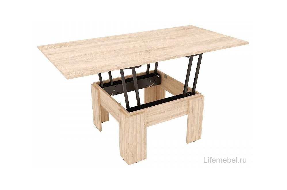 Стол-трансформер 093-0095 ЛДСП дуб сонома
