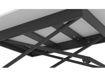 Обеденный стол Калифорния Андрэ Loft белый / черный