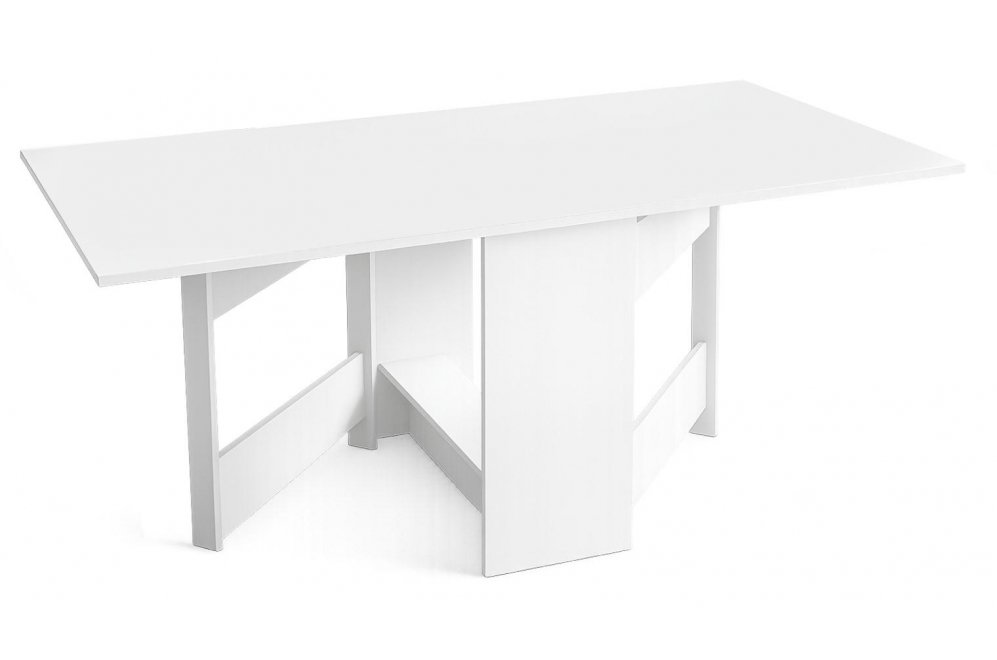 Стол-книжка раскладной белый