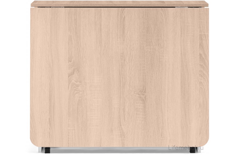 Стол-книжка Стим белый / дуб сонома