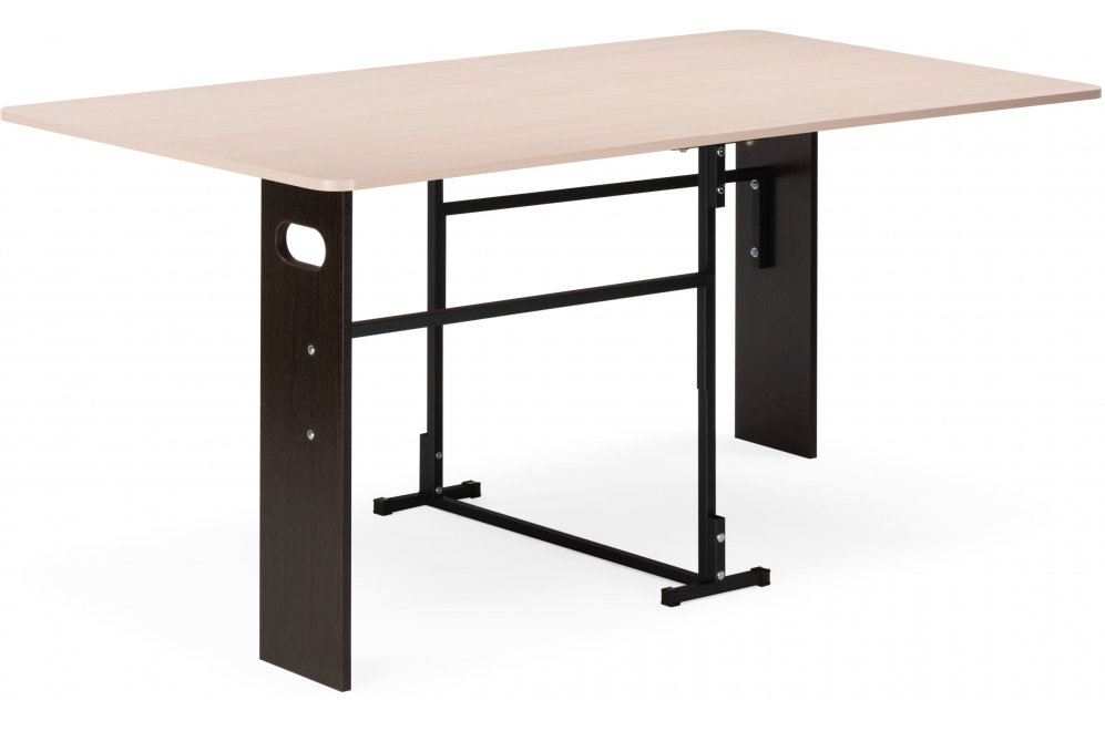 Стол-книжка Стим дуб молочный / венге