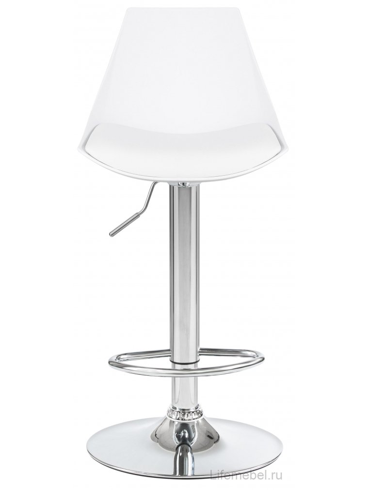 Барный стул Rocky белый / хром