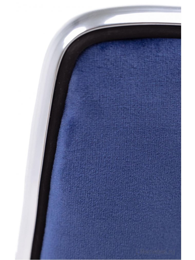 Барный стул Capri велюр сапфировый