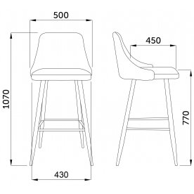 Барный стул Lara