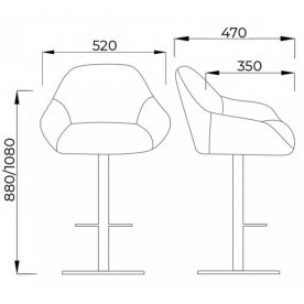 Барный стул Lisbon