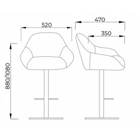 Барный стул Lisbon