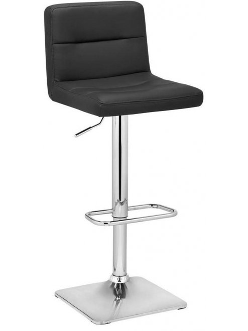 Барный стул Riga экокожа черный
