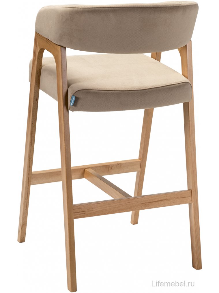 Барный стул Baxter beige / натуральный