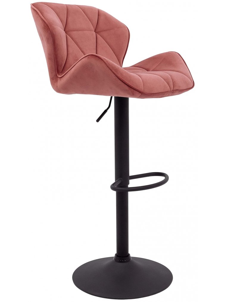Барный стул Berlin терракотовый велюр hcj-23 / черный