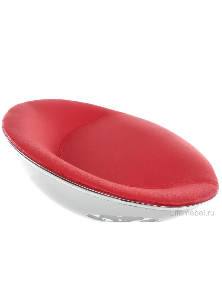 Барный стул Bomba Soft white / red