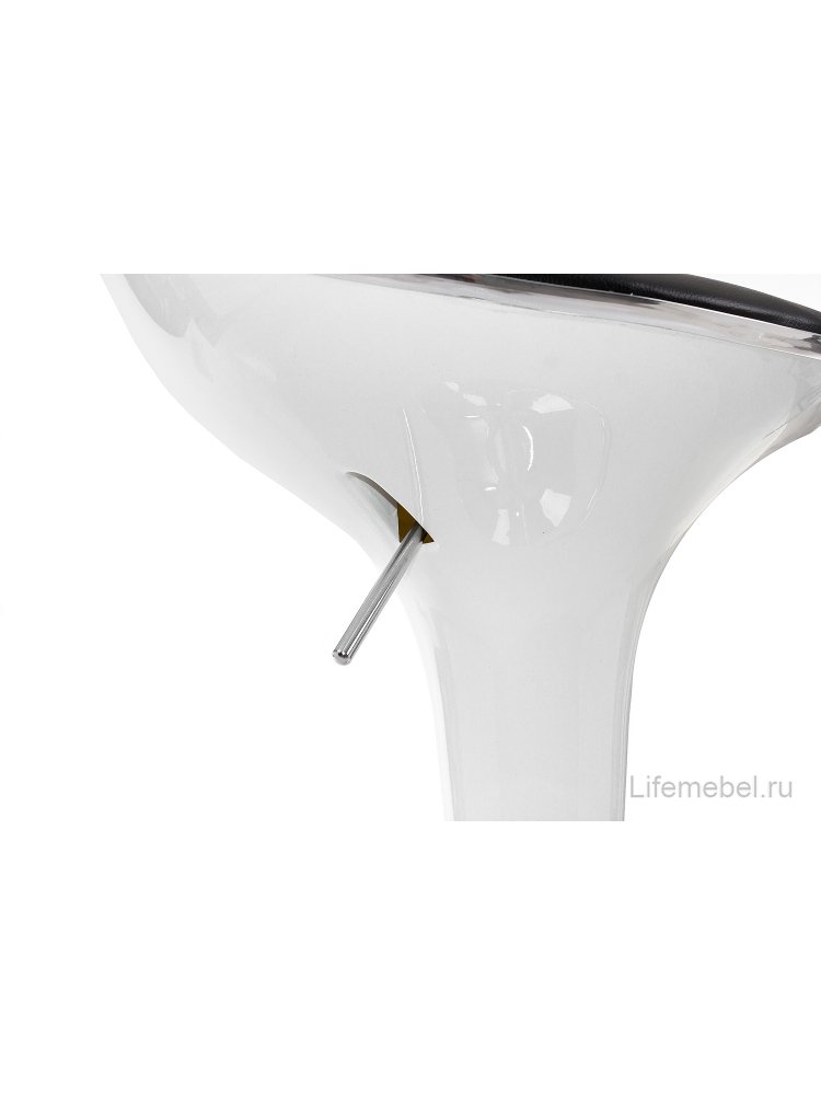 Барный стул Bomba Soft white / black