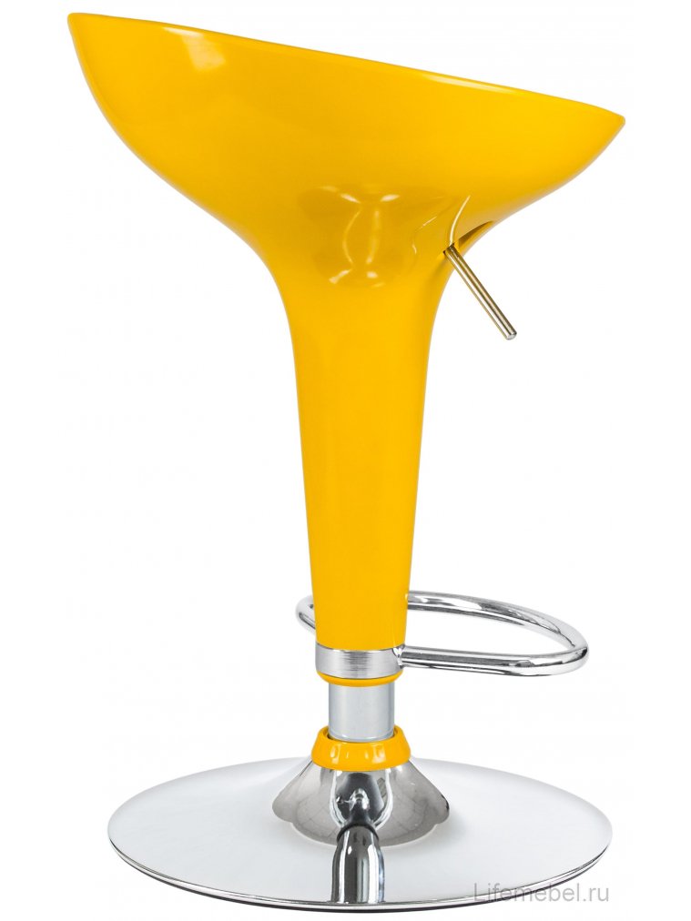 Барный стул 1004-LM Bomba желтый / хром