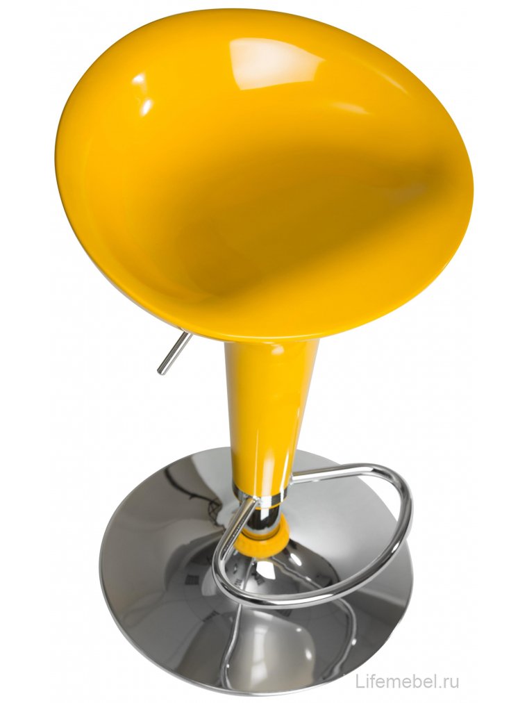 Барный стул 1004-LM Bomba желтый / хром