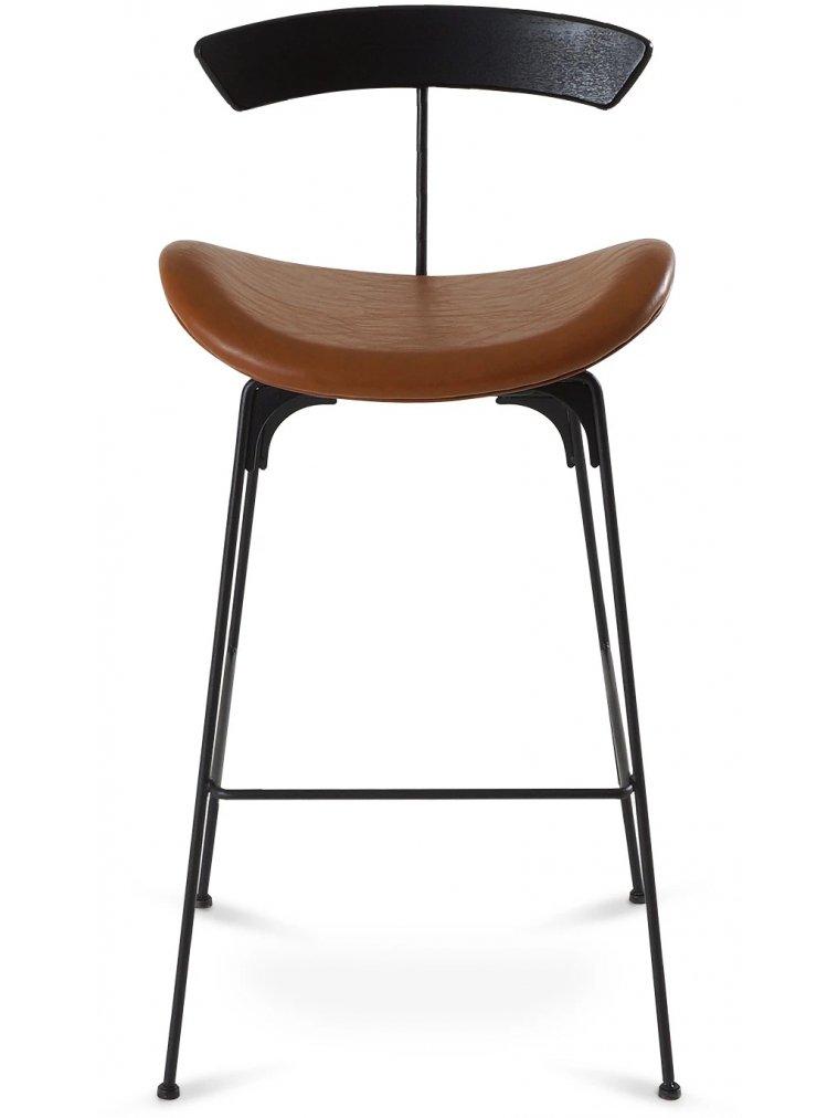 Барный стул Bonni коричневый / черный
