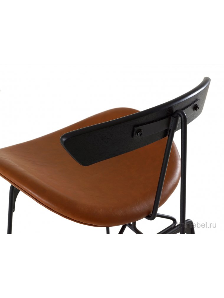 Барный стул Bonni коричневый / черный